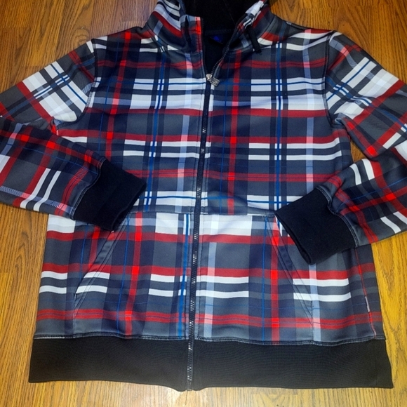 Men’s Large Firefly Striped Hoodie – Soft, Comfortable Fabric 100% Polyester A88 - Picture 6 of 9